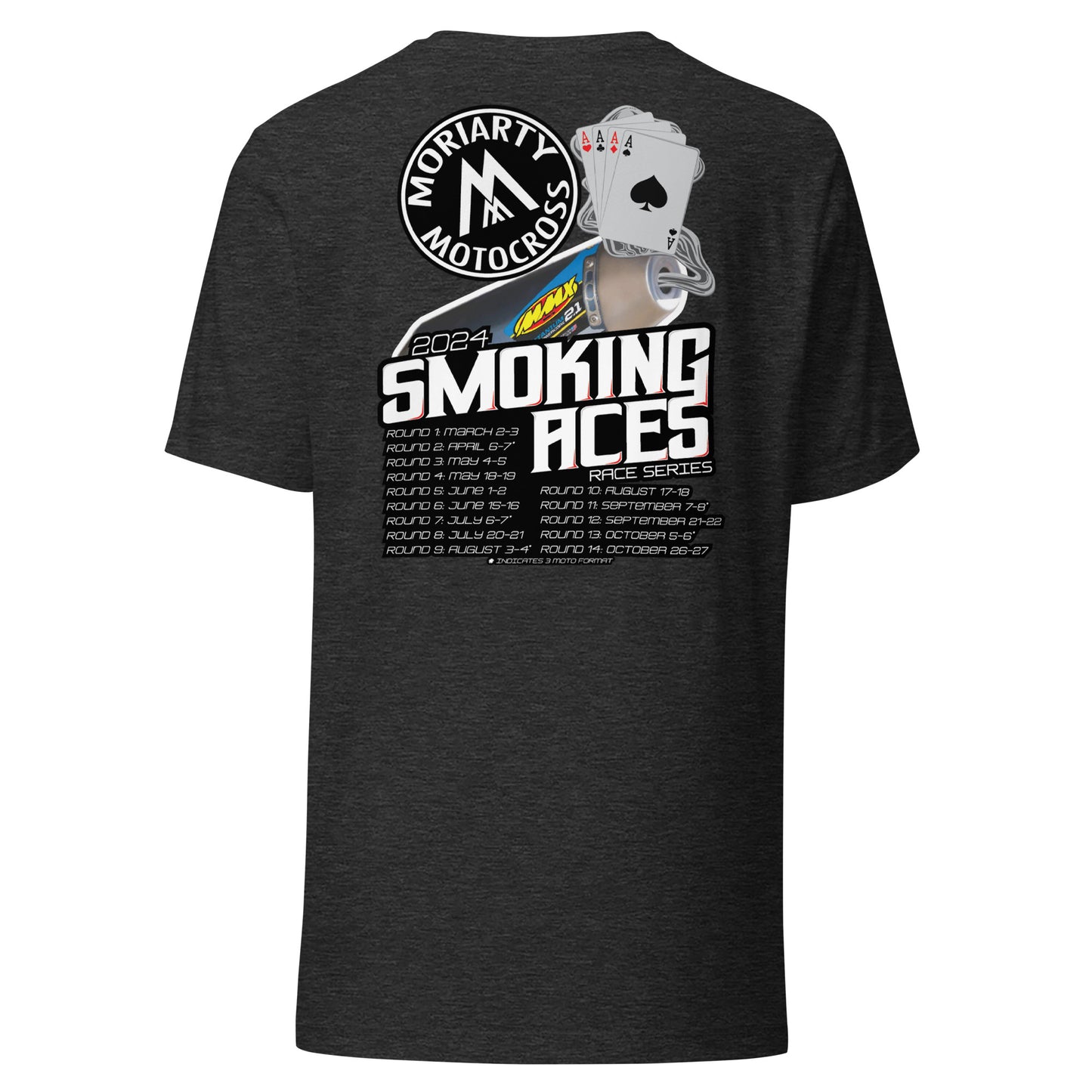 Moriarty MX Smoking Aces T-Shirt