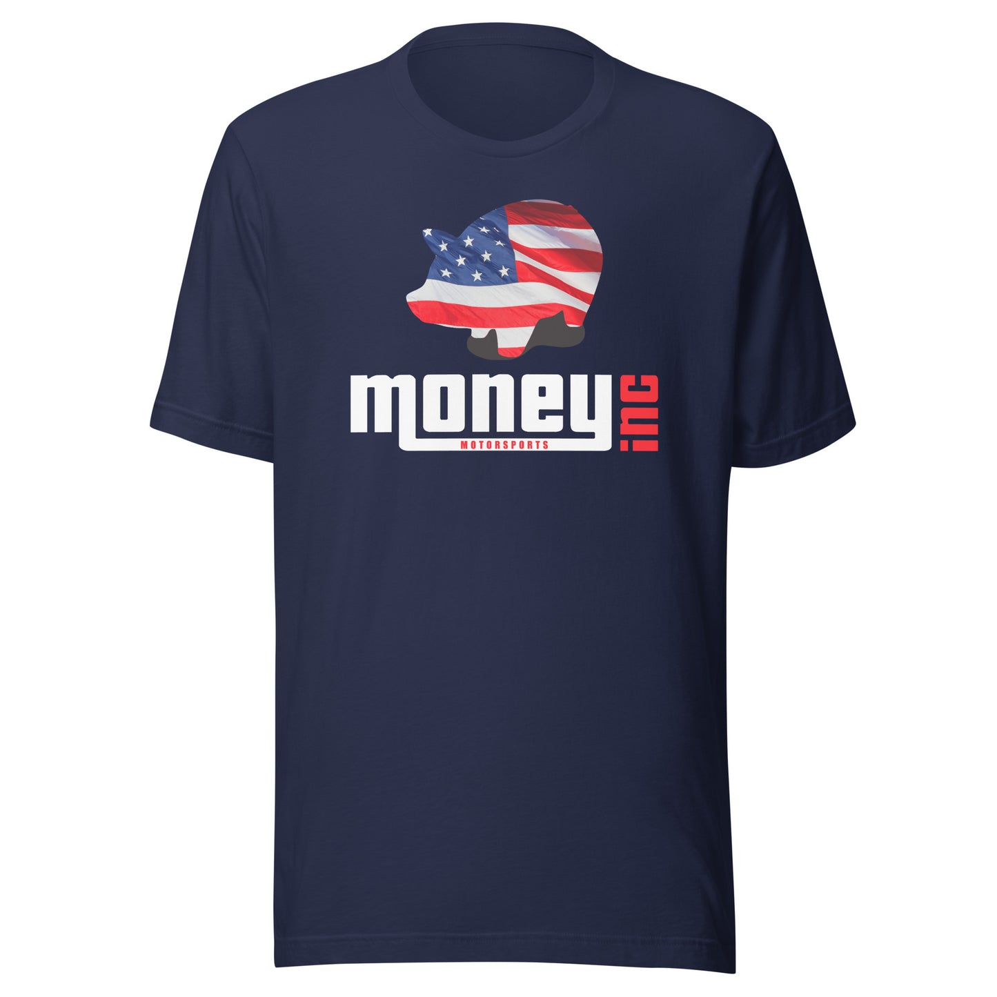 Money Inc Motorsports July 4th Edition T-Shirt