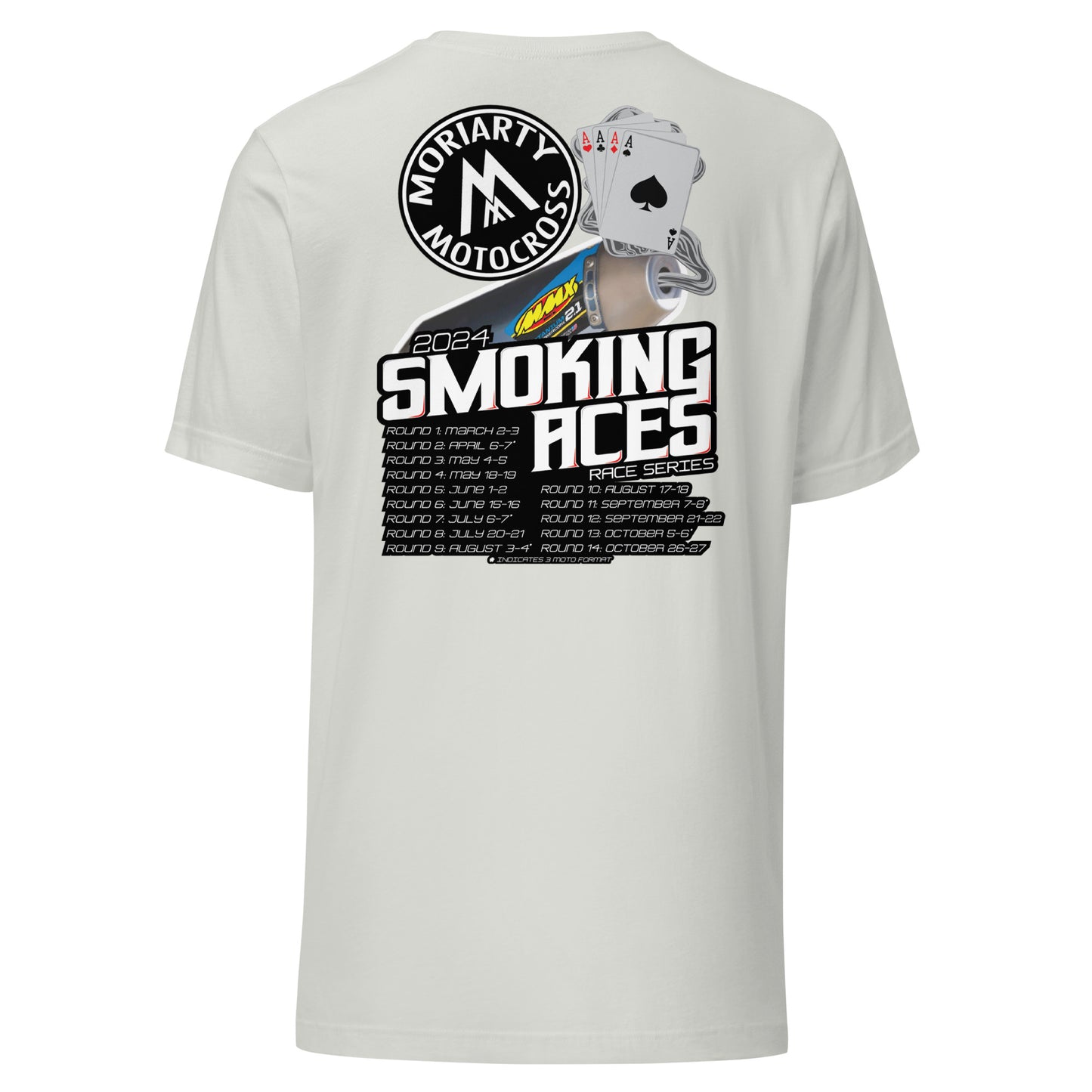 Moriarty MX Smoking Aces T-Shirt