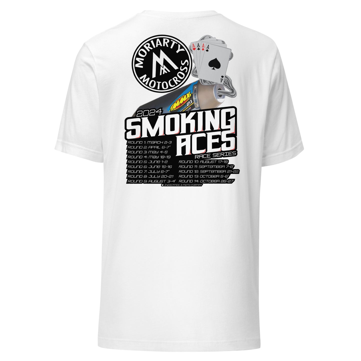 Moriarty MX Smoking Aces T-Shirt