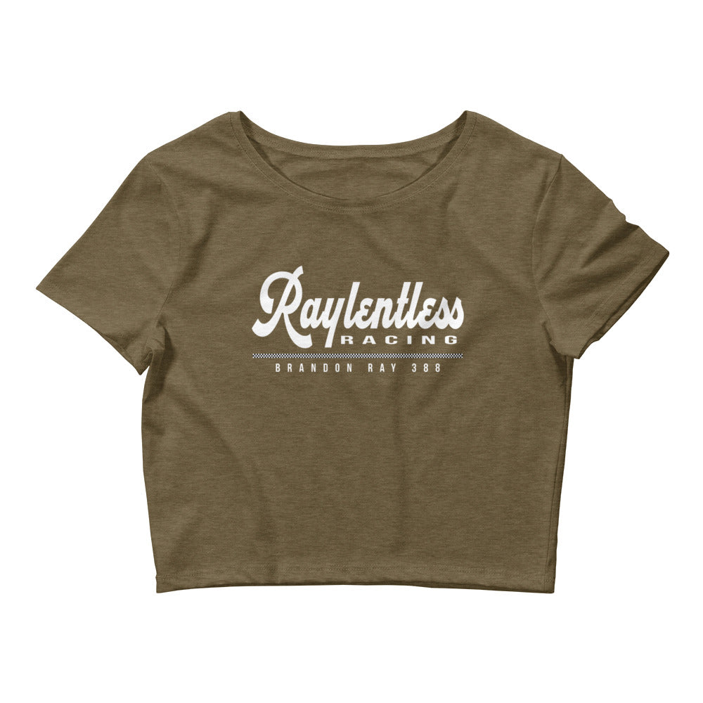 Raylentless Racing Women’s Crop Tee