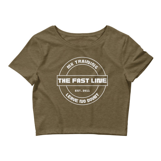 The Fast Line Women’s Crop Tee