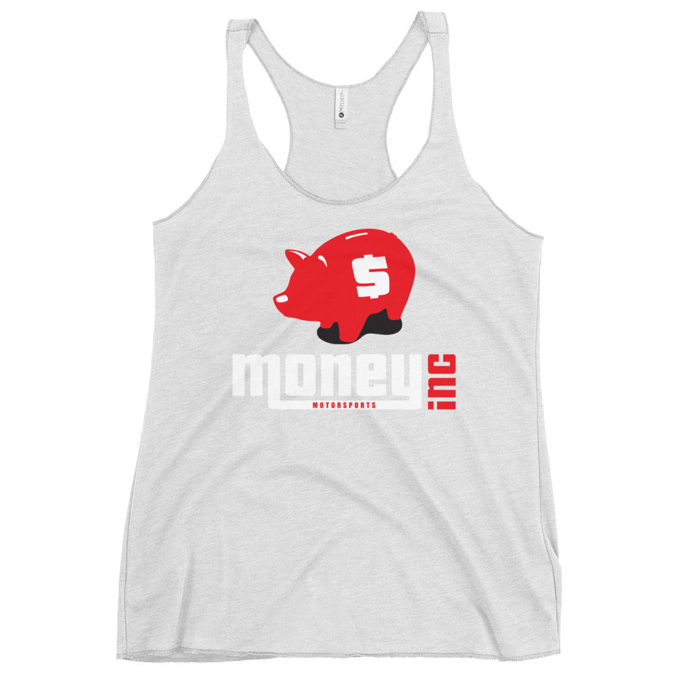 Money Inc Motorsports "Money in the Bank" Racerback Tank