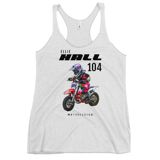 Ellie Hall 104 Racerback Tank