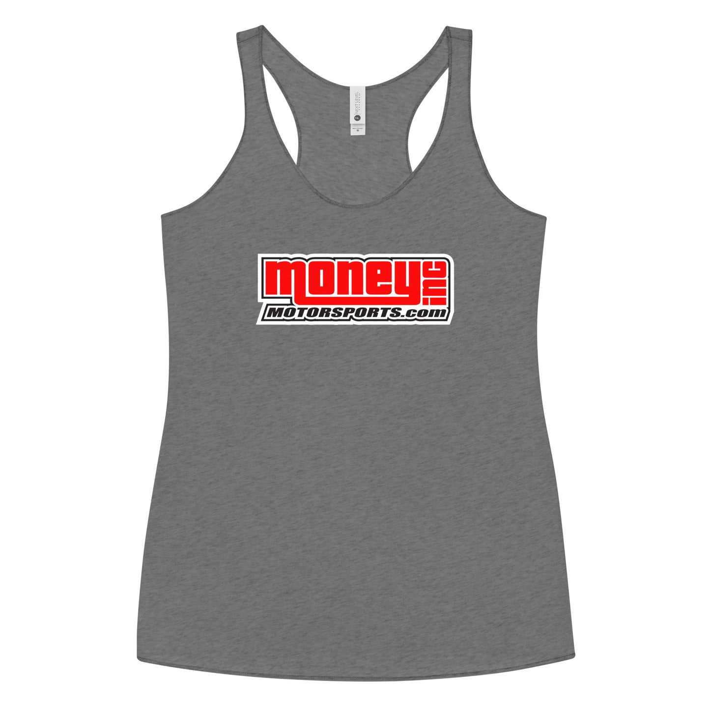 Money Inc Motorsports Women's Racerback Tank