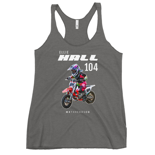 Ellie Hall 104 Racerback Tank