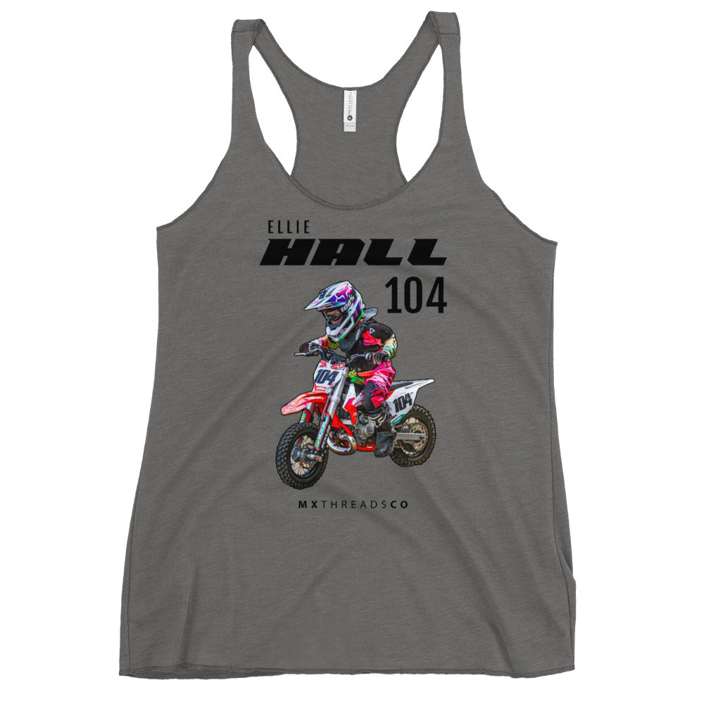 Ellie Hall 104 Racerback Tank