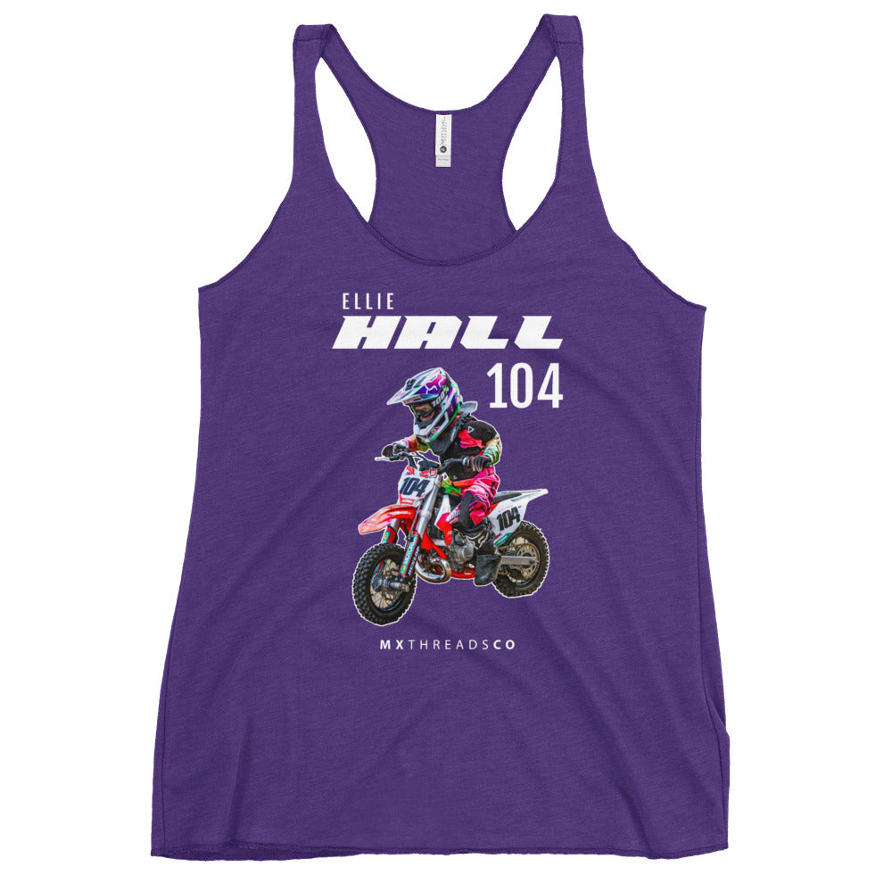 Ellie Hall 104 Racerback Tank