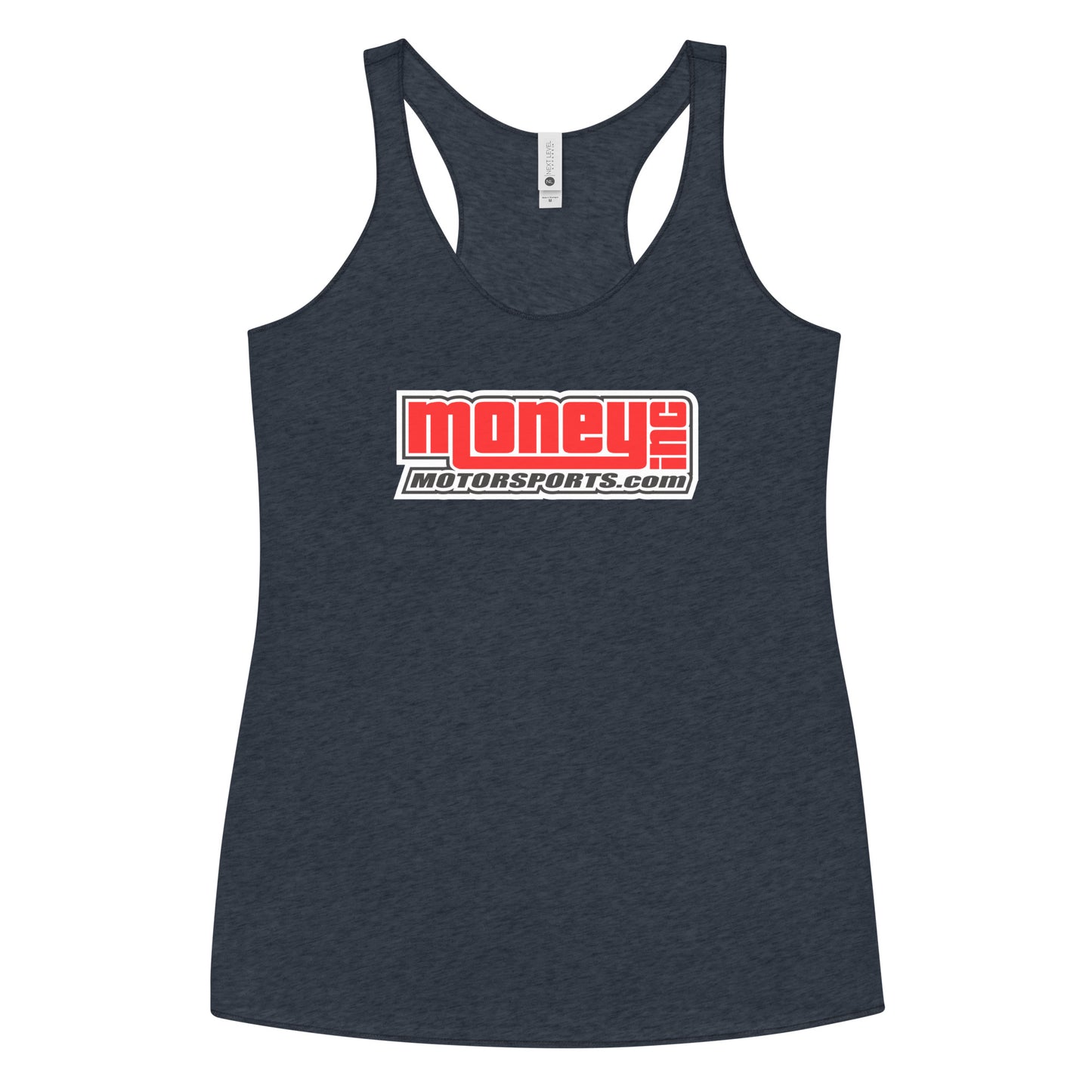 Money Inc Motorsports Women's Racerback Tank