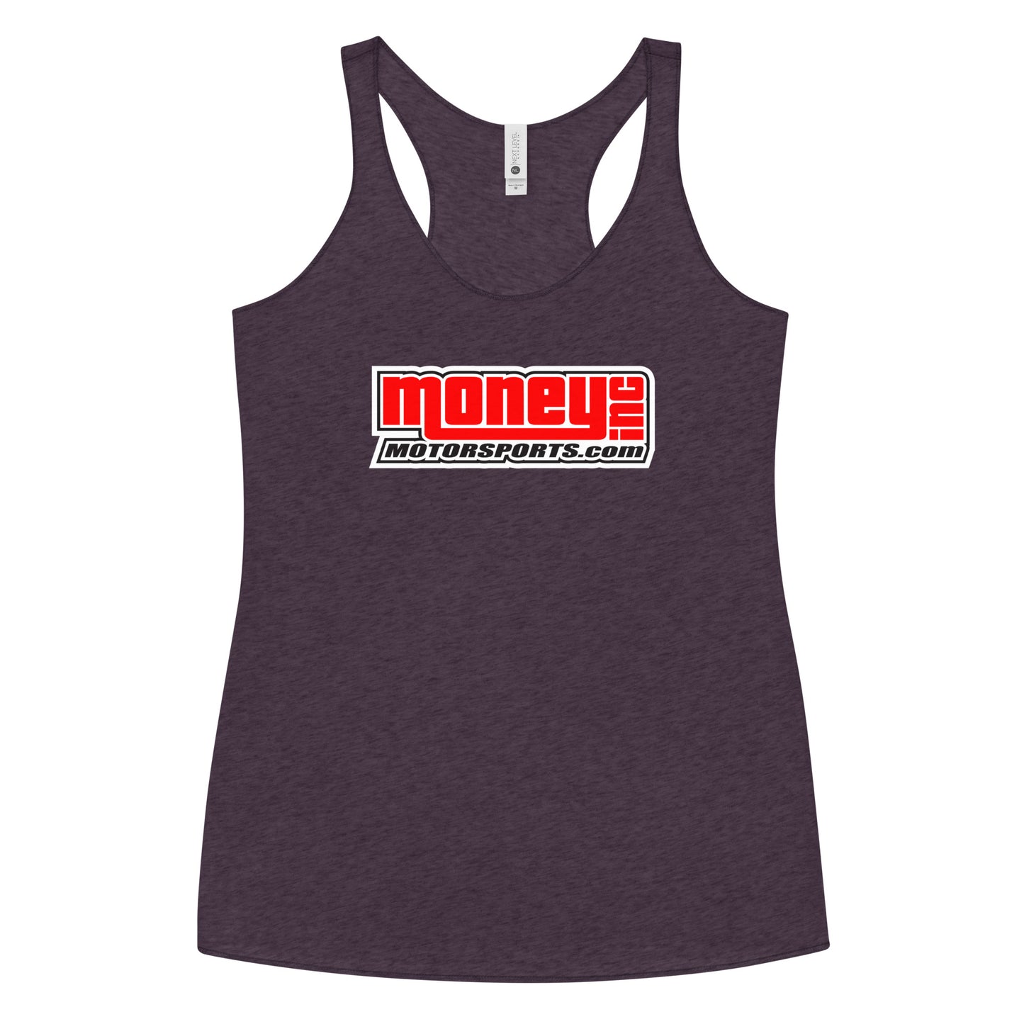 Money Inc Motorsports Women's Racerback Tank