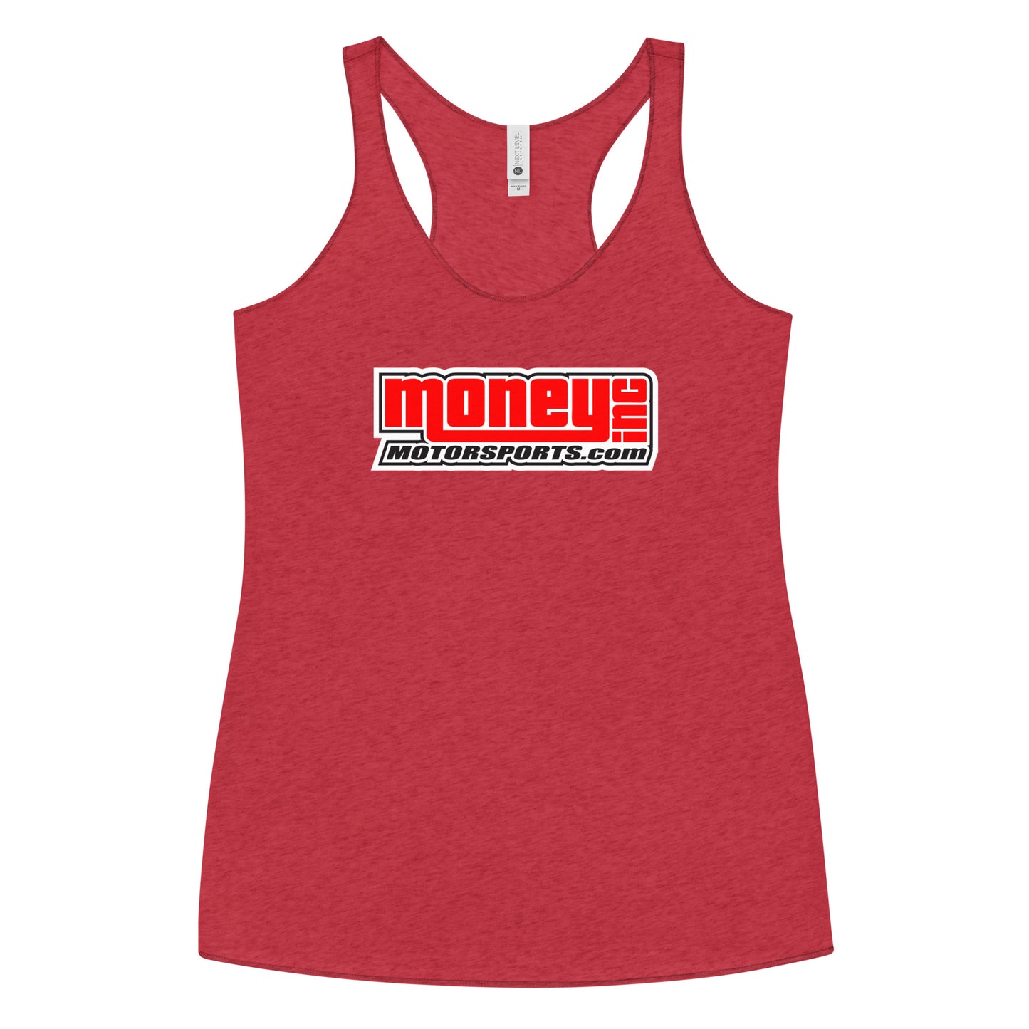 Money Inc Motorsports Women's Racerback Tank