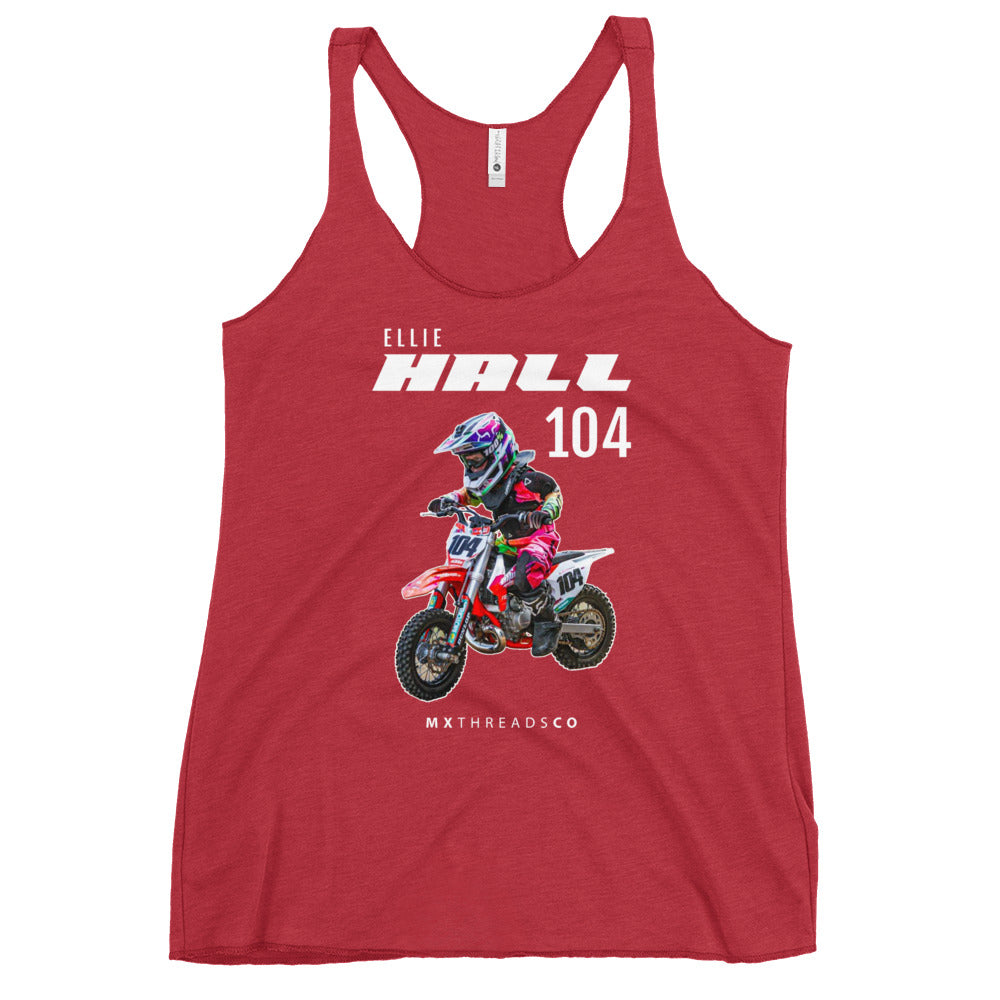 Ellie Hall 104 Racerback Tank