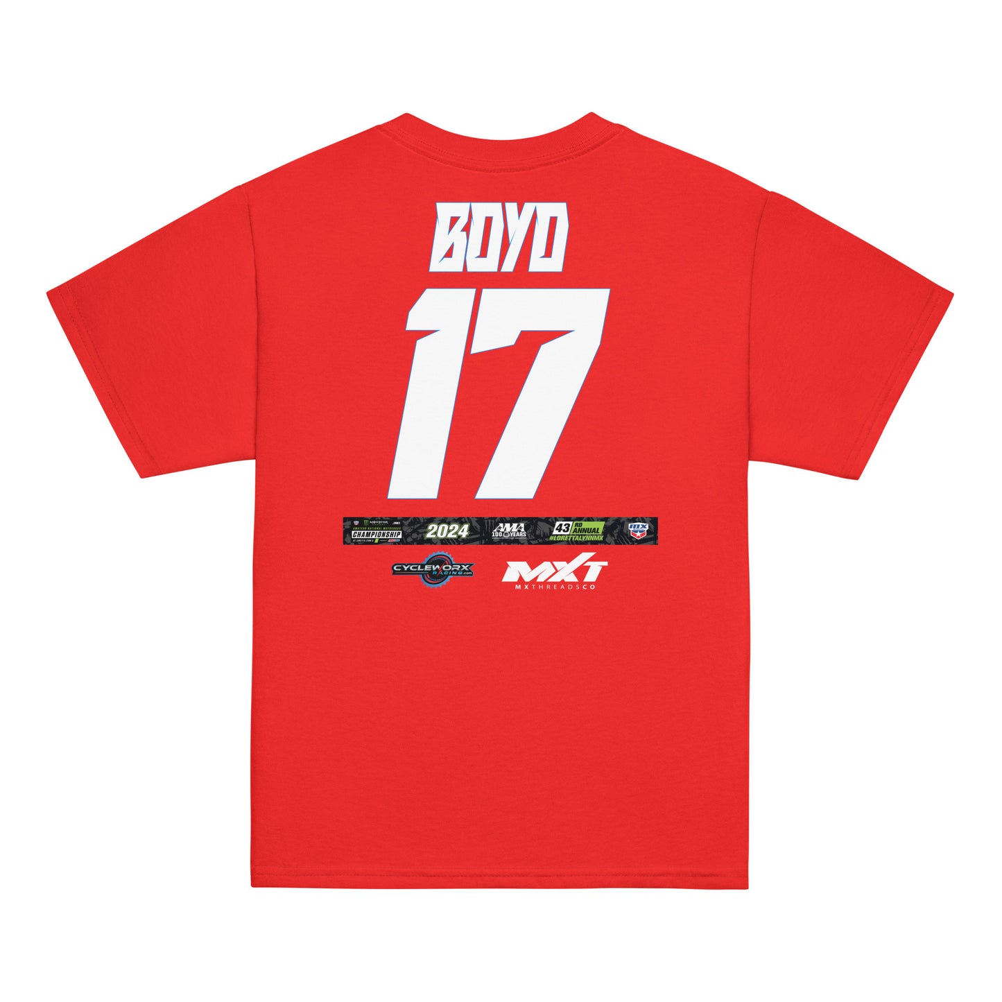 Jaxson Boyd Cycleworx Racing LL24 YOUTH Classic Tee