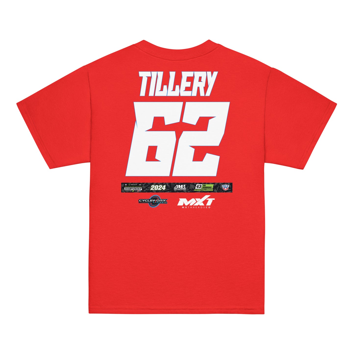 Brayden Tillery Cycleworx Racing LL24 YOUTH Classic Tee