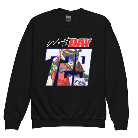 Wyatt Day 729 YOUTH Crewneck Sweater