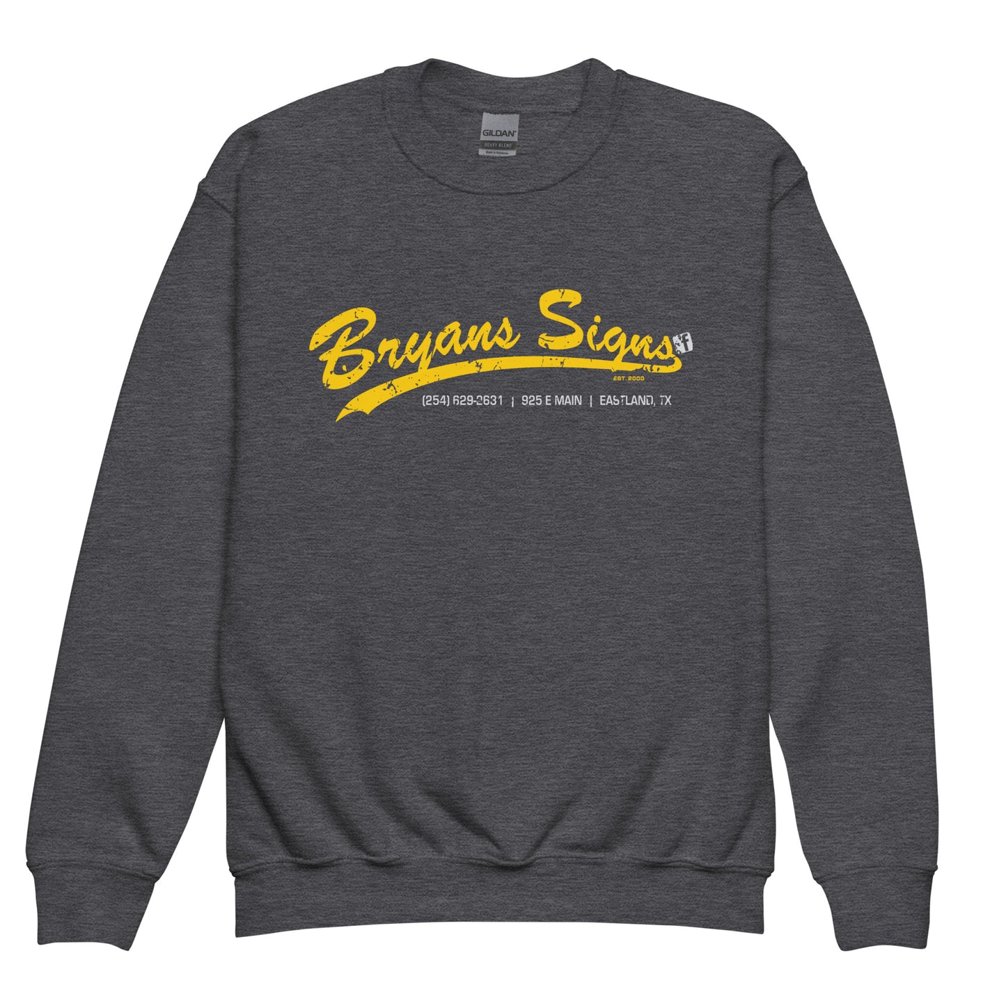 Bryan's Signs YOUTH Sweatshirt