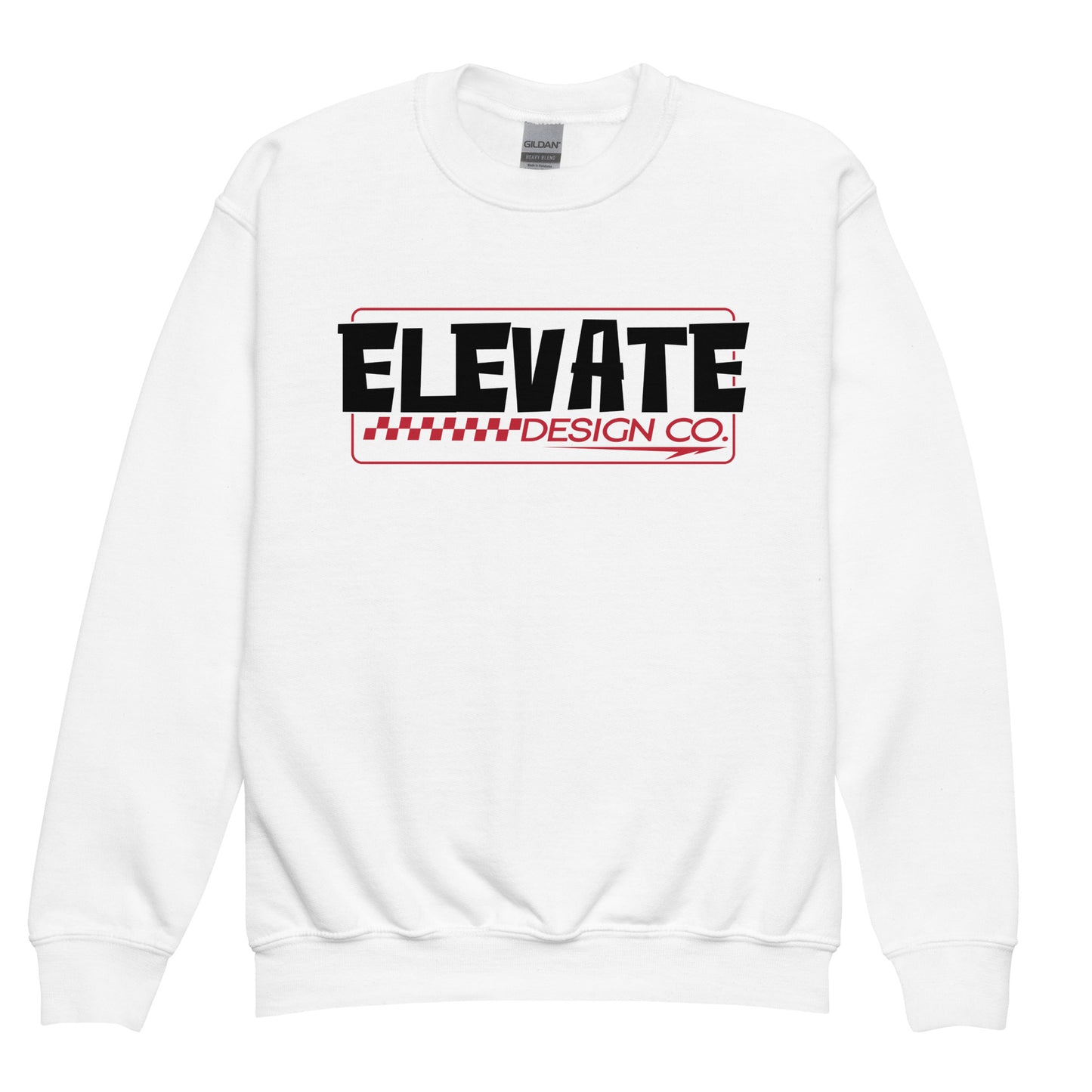 Elevate Design Co. YOUTH Crewneck Sweatshirt