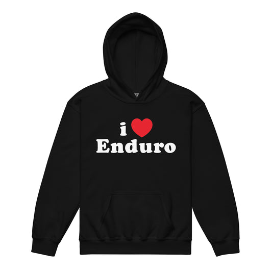 Vlog Epicness I Heart Enduro YOUTH Hoodie