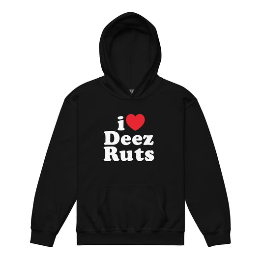 Vlog Epicness I Heart Deez Ruts YOUTH Hoodie