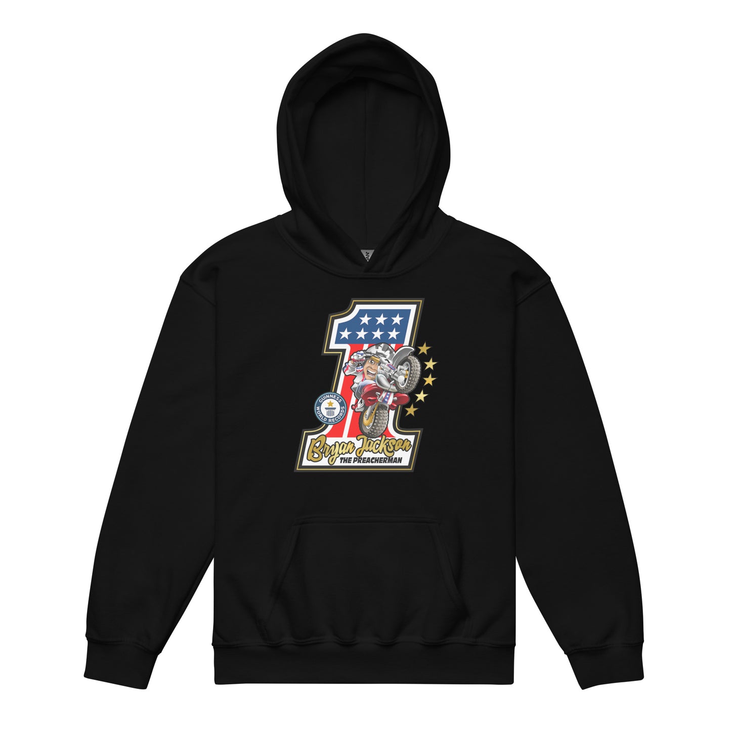 Bryan Jackson "The Wheelie King" YOUTH Hoodie