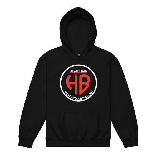 Heart Bar Motocross YOUTH Hoodie