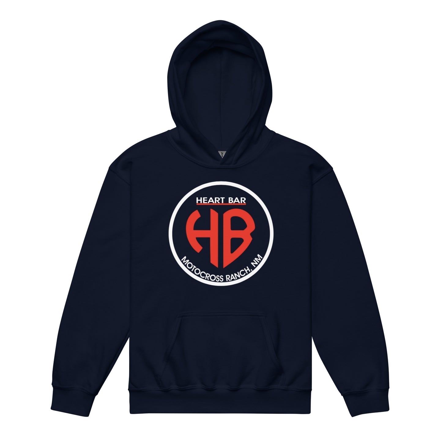 Heart Bar Motocross YOUTH Hoodie