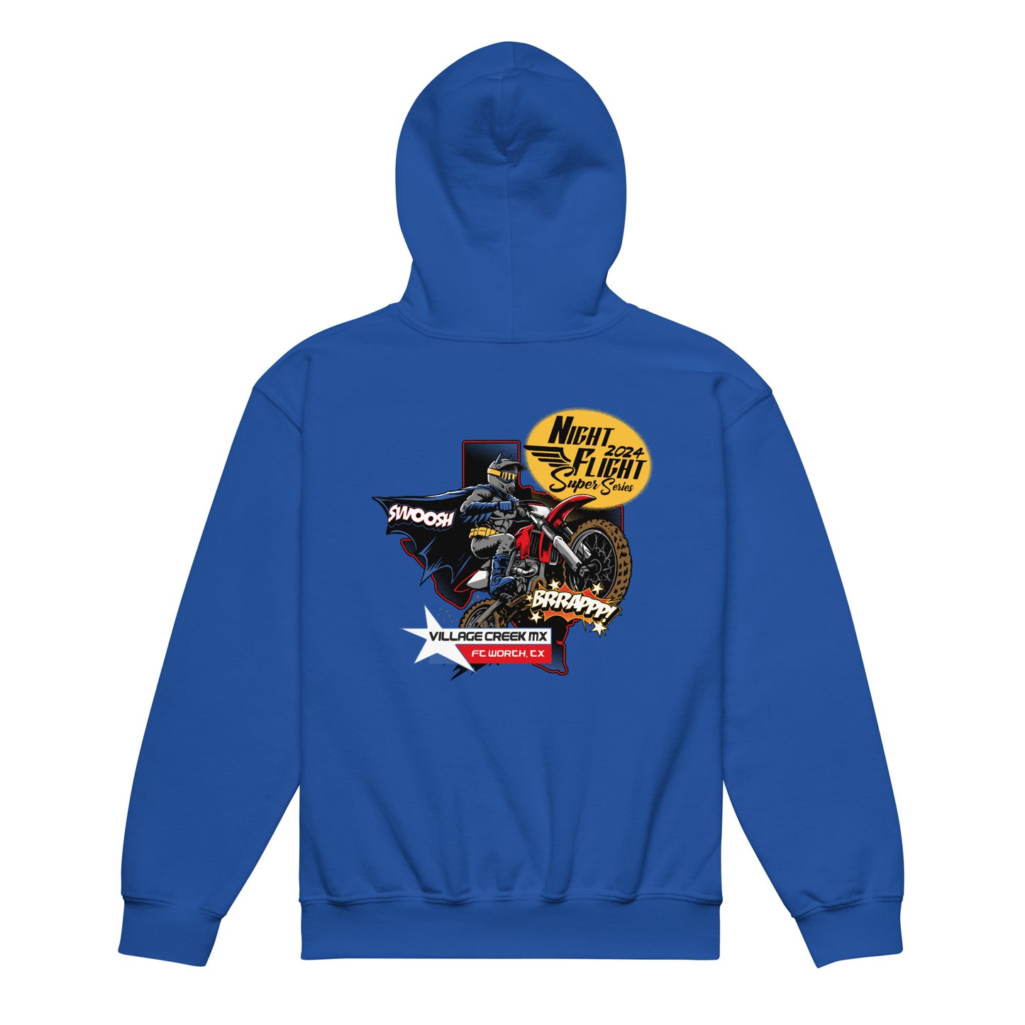 Village Creek 2024 Night Flight Super Series YOUTH Hoodie