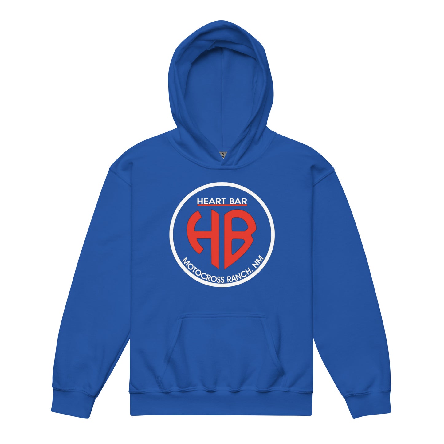 Heart Bar Motocross YOUTH Hoodie