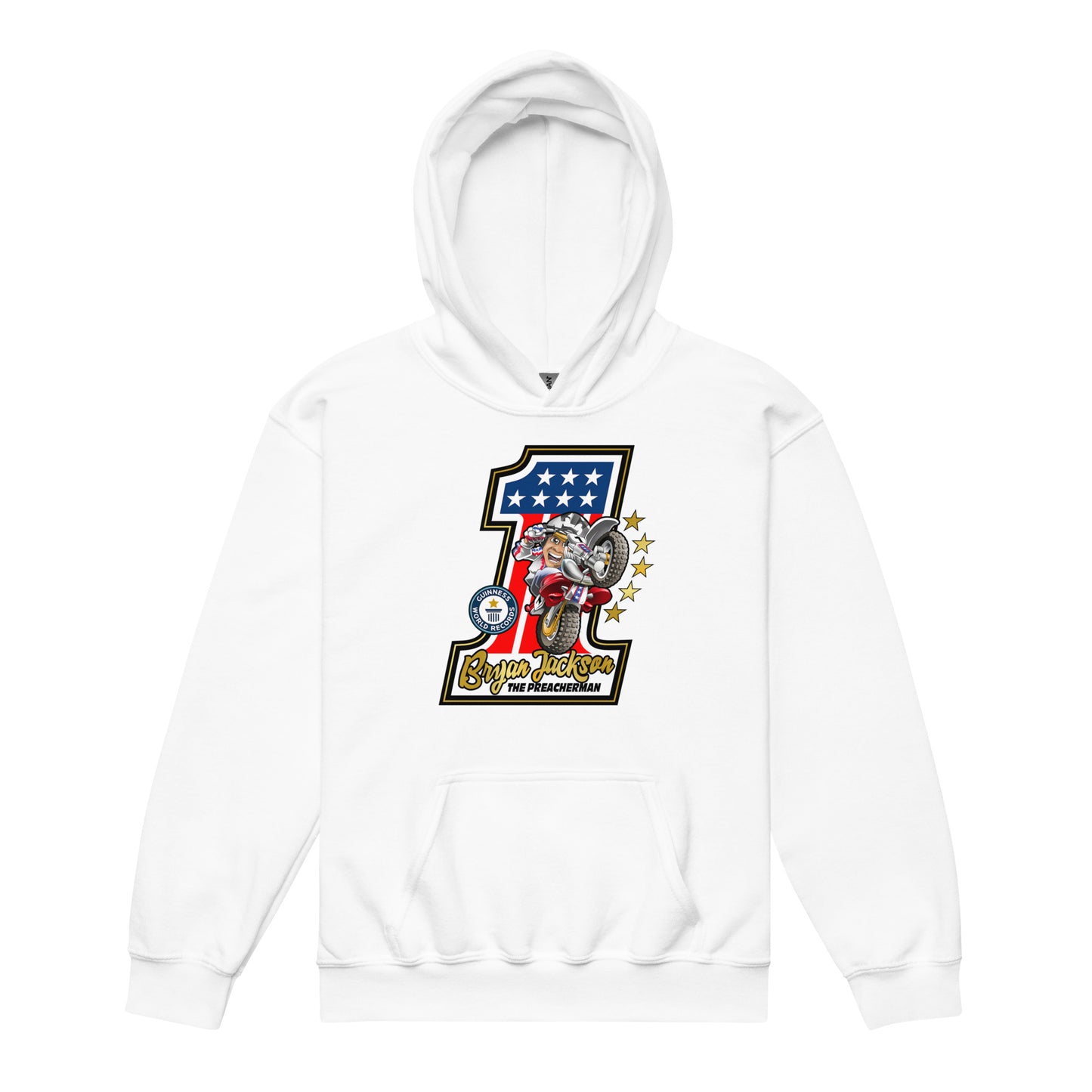 Bryan Jackson "The Wheelie King" YOUTH Hoodie