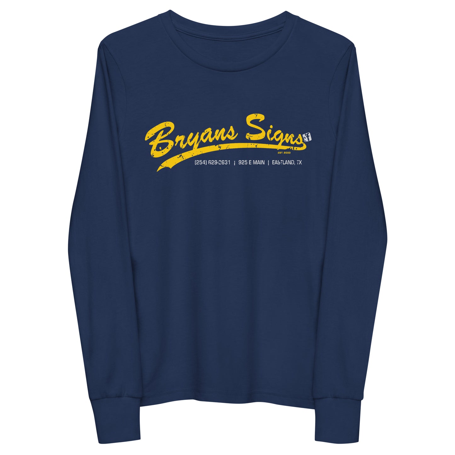 Bryan's Signs YOUTH Long Sleeve Tee