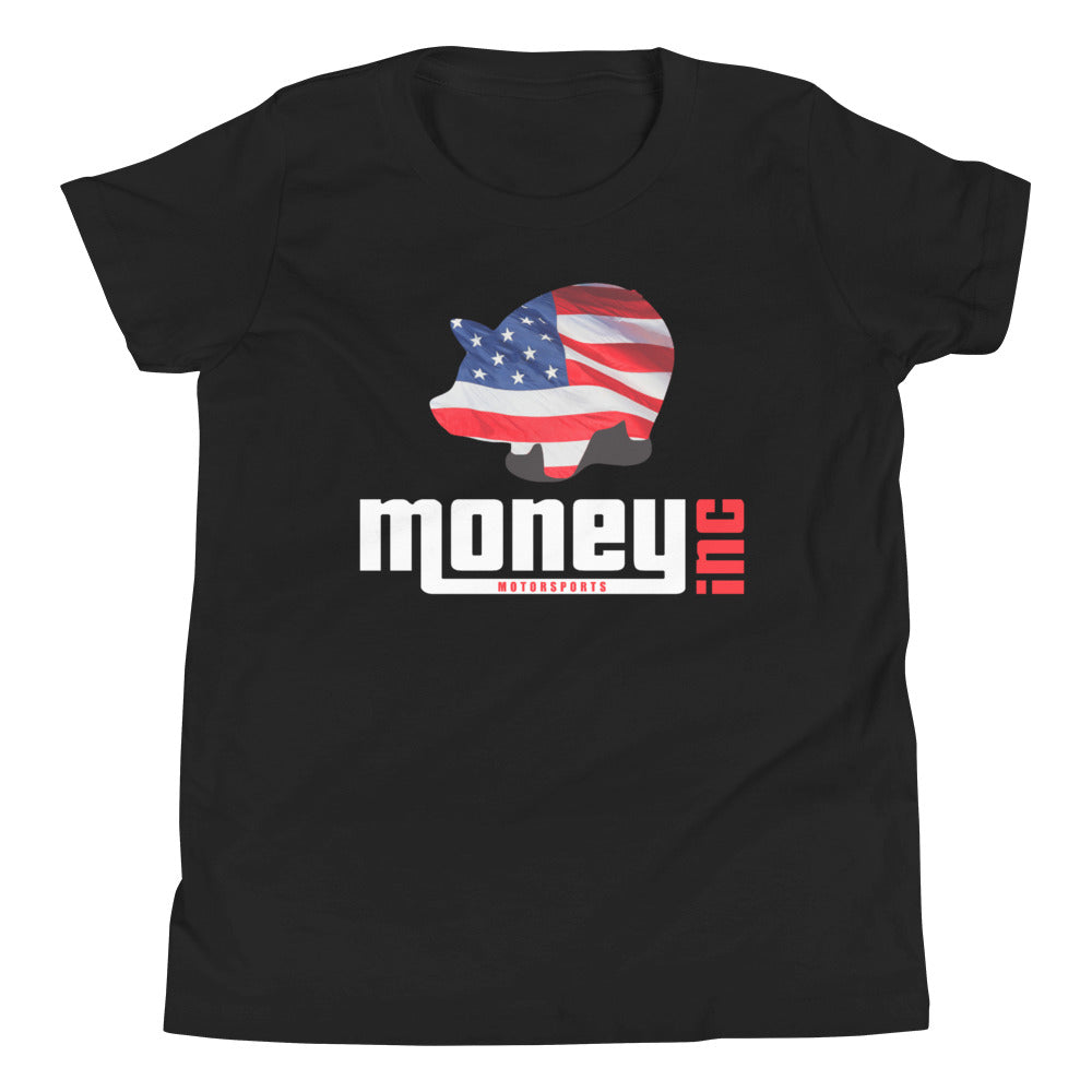 Money Inc Motorsports July 4th Edition YOUTH T-Shirt