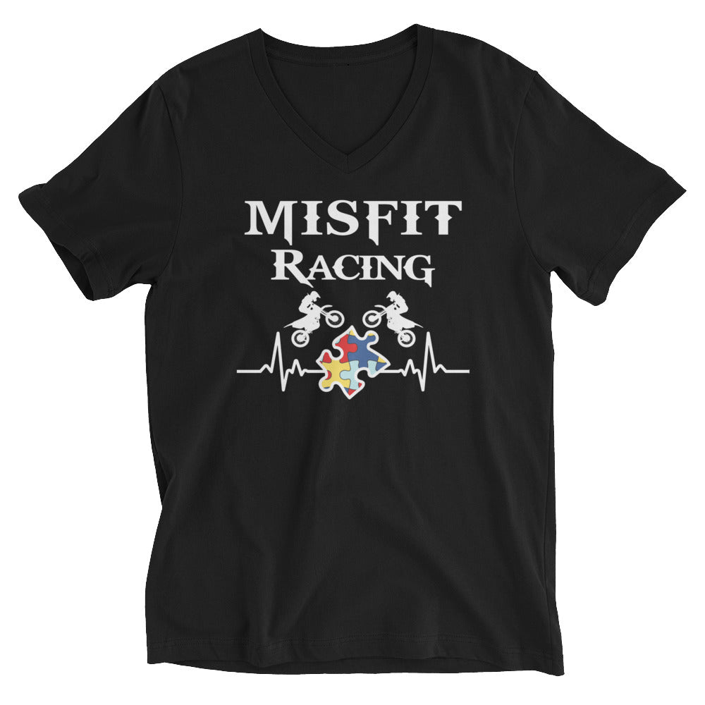 Misfit Racing V-Neck T-Shirt