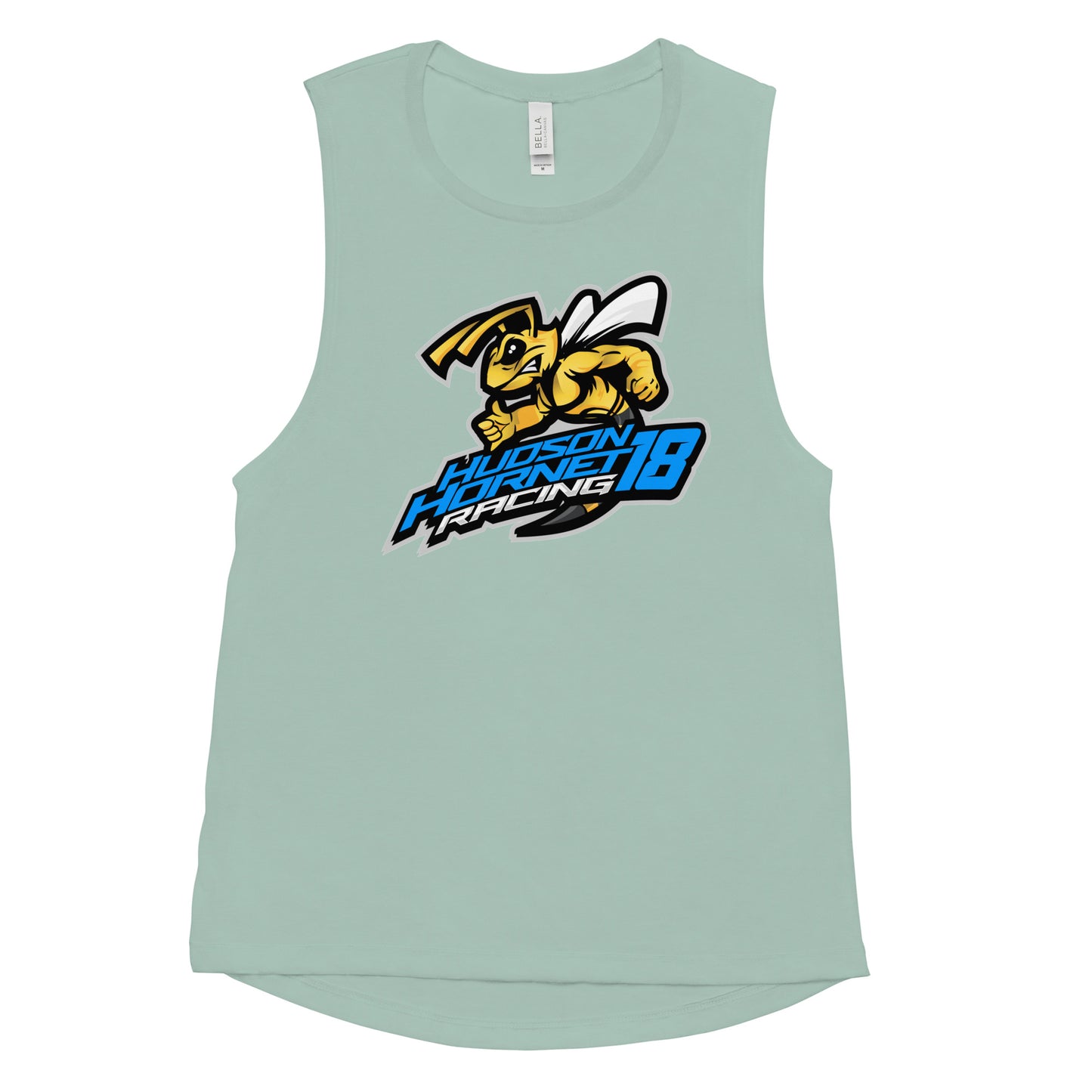 Hudson Hornet Racing 18 Ladies’ Muscle Tank