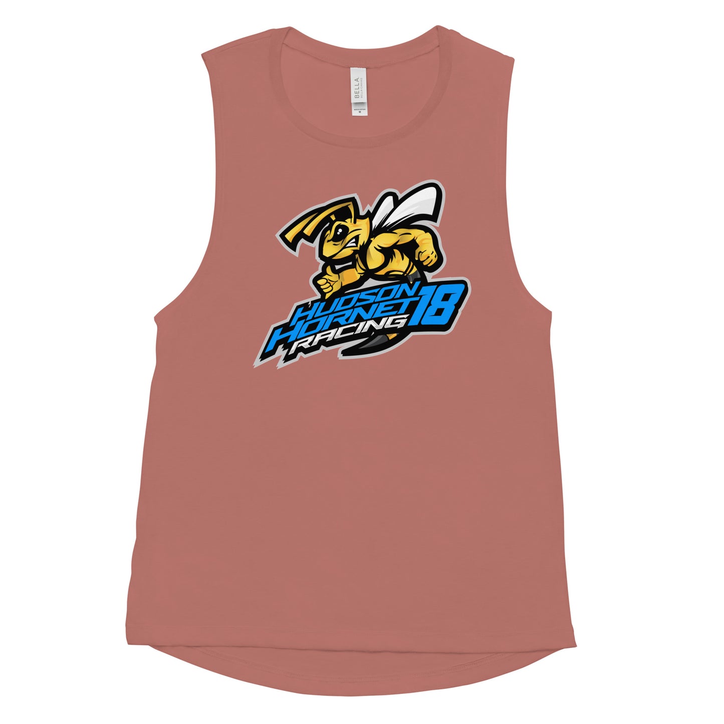 Hudson Hornet Racing 18 Ladies’ Muscle Tank